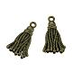 Tibetan Style Alloy Cord Ends TIBE-S302-29AB-LF-1