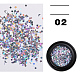 Laser-glänzender Nagelkunst-Glitter MRMJ-T007-25B-2