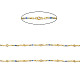 Handgefertigte Perlenketten aus Messing CHC-P011-E01-G-2