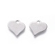 201 Stainless Steel Charms STAS-F231-013P-2