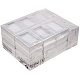 NBEADS 30 Pcs Silver Gift Boxes Presentation Box with Padding - Birthday Gift Box - Necklace Box Earring Box Ring Box Cardboard Jewellery Boxes CBOX-NB0001-03-6