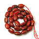 Natural Red Jasper Beads Strands G-E209-14x10mm-2