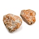 Pepitas de cuarzo naranja natural en bruto y en bruto G-B051-A07-3