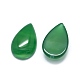 Natürliche grüne Onyx-Achat-Cabochons G-O175-28-2