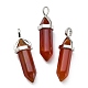 Natural Carnelian Double Terminated Pointed Pendants G-J261-B08-1