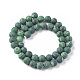 Synthetic Malachite Beads Strands G-F668-19-6mm-2