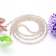 Chapelets de perles en verre d'imitation cristal autrichien G-PH0007-29-6mm-2