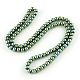 Electroplate Transparent Glass Beads Strands EGLA-Q062-8mm-D04-3