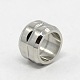 Stainless Steel Large Hole Column Beads STAS-G037-16-2