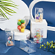 Прозрачные пластиковые подарочные коробки CON-WH0086-042-5
