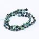 Natural Chrysocolla Beads Strands G-F531-09-A-2