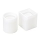 2шт diy колонка и кубик силиконовые Молды для ручек DIY-TAC0005-M-2