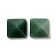 Natural Green Aventurine Cabochons G-G759-Y15-2