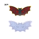 Moldes para decoración de colgantes de Halloween de silicona de grado alimenticio de murciélago SIMO-PW0006-054-1