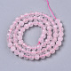 Chapelets de perles en quartz rose naturel G-R465-10-2