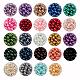 24 couleurs de perles de verre HY-JQ0001-8mm-03-2