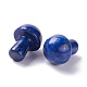 Pierre naturelle de gua sha de champignon de lapis lazuli G-D456-26E-3