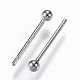 925 Sterling Silver Ball Stud Earring STER-F040-02P-2mm-2