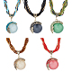 Anattasoul 5-teiliges Halsketten-Set mit 5 Stilen NJEW-AN0001-12-1