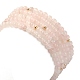 Set di braccialetti elasticizzati con perline e perline miste a forma di stella di perle e perle sintetiche e naturali da 5 stili BJEW-JB09495-8