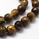 Faceted Natural Tiger Eye Beads Strands X-G-F364-04-8mm-3