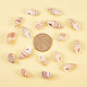 CHGCRAFT about 550pcs Cowrie Shell Beads Natural Spiral Shell Beads Bulk Sea Shell Bead Charms for DIY Craft and Jewelry Making BSHE-PH0001-08-4