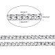 3.28 Fuß 304 kubanische Gliederketten aus Edelstahl X-CHS-G010-02P-2