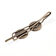 Iron Hair Bobby Pin Findings IFIN-WH0051-93C-2