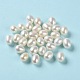 Perle coltivate d'acqua dolce perla naturale PEAR-E020-19-2