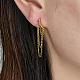 925 Sterling Silver Hoop Earrings BK6776-1-4