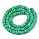 Handmade Polymer Clay Beads Strands CLAY-R089-6mm-167-2