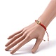 Bracelets ajustables en perles tressées en nylon BJEW-JB09057-6