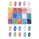 15 цветные перламутровые фарфоровые кабошоны ручной работы PORC-JP0001-02-A-1