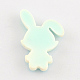 Scrapbook Embellishments Flatback Cute Cartoon Rabbit Plastic Resin Cabochons CRES-Q124-03-2