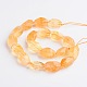 Nuggets Natural Citrine Beads Strands G-D770-10-2