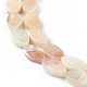 Eau douce naturelle de coquillage perles brins X-SHEL-T009-22-2