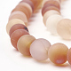 Teints naturels perles de cornaline brins G-T106-045-2
