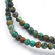 Natural African Turquoise(Jasper) Beads Strands X-TURQ-G037-4mm-3