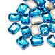 Cabochons strass di vetro pointed back  RGLA-A017-10x14mm-202-1