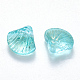 Transparent Spray Painted Glass Beads X-GLAA-T016-04A-2
