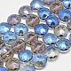 Electroplate Glass Beads Strands EGLA-N0001-24B-B01-1