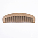 Melocotón tallada peines de madera OHAR-T007-02A-2