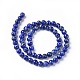 Chapelets de perles en lapis-lazuli naturel X-G-I258-01-2