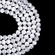 Brins de perles de sélénite naturelles G-N328-025B-02-3