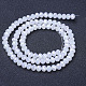 Chapelets de perles en verre électroplaqué EGLA-A034-J4mm-B07-2