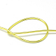 丸アルミ線  柔軟なクラフトワイヤー  ビーズジュエリー人形クラフト作り用  緑黄  20ゲージ  0.8mm  300m / 500g（984.2フィート/ 500g） AW-S001-0.8mm-07-2