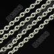 Iron Cable Chain Necklace Making AJEW-PH00596-01-S-2