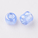 Perles de rocaille rondes en verre bleu bleuet 11/0 grade a X-SEED-Q011-F513-2