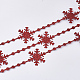 Rollos de cadena de lentejuelas / paillette de plástico FIND-T057-07B-3