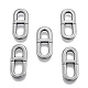 201 Stainless Steel Connector Charms STAS-N099-13-2